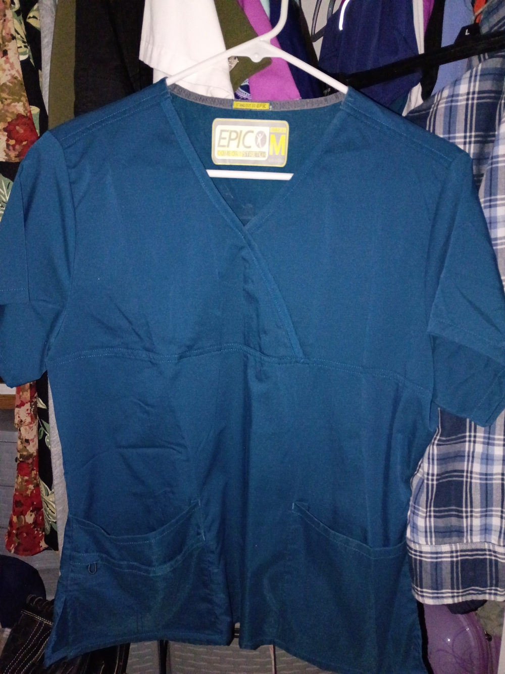 Epic Medical Scrub Top in Teal